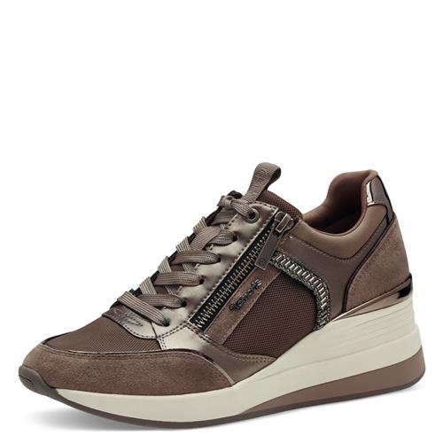 Se Tamaris Sneaker low  brun / mørkebrun / taupe ved About You