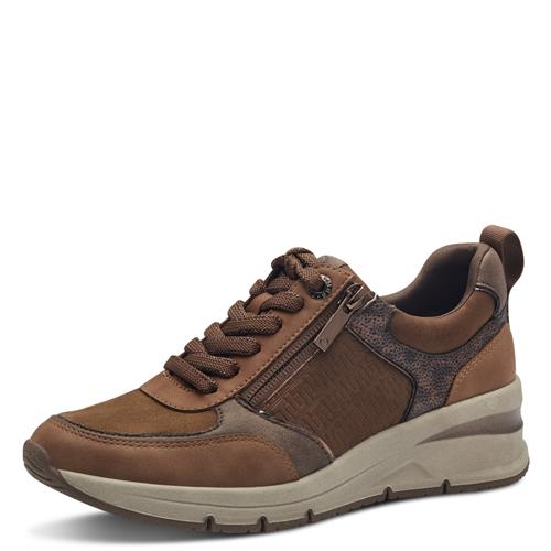 Se Tamaris Sneaker low  cognac / mørkebrun ved About You