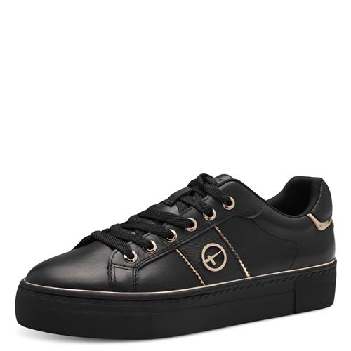 Se Tamaris Sneaker low  guld / sort ved About You