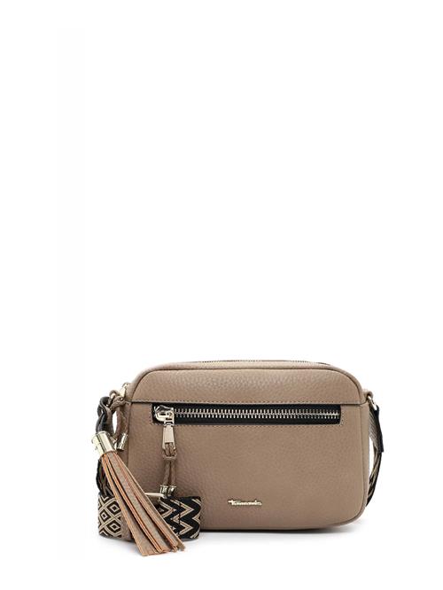 Tamaris Skuldertaske 'Carissa'  beige / sort