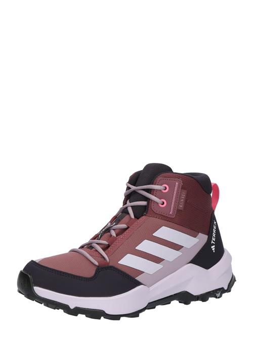 Se ADIDAS TERREX Boots 'AX4R'  lilla / bær / sort / hvid ved About You