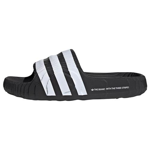 ADIDAS ORIGINALS Pantoletter 'Adilette 22'  sort / hvid