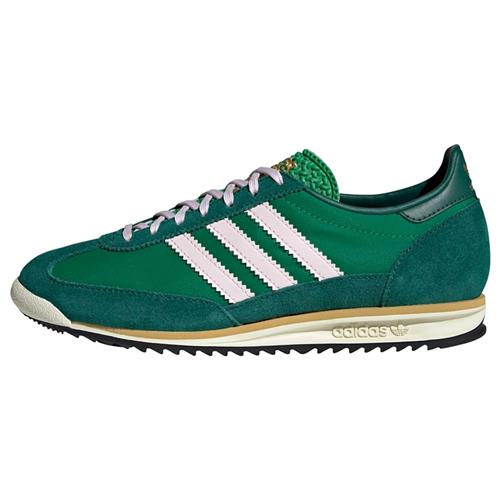 Se ADIDAS ORIGINALS Sneaker low 'SL 72'  grøn / smaragd / hvid ved About You