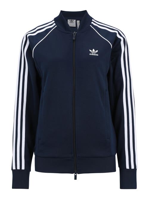 ADIDAS ORIGINALS Sportsweatshirt 'Adicolor Classics Sst'  indigo / hvid