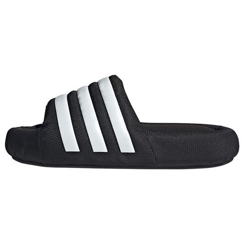 ADIDAS ORIGINALS Pantoletter 'Adilette'  sort / hvid