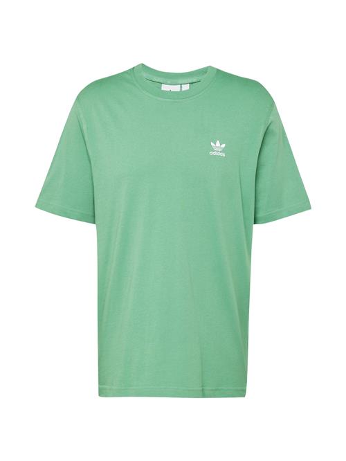 Se ADIDAS ORIGINALS Bluser & t-shirts 'Trefoil Essentials'  lysegrøn / hvid ved About You