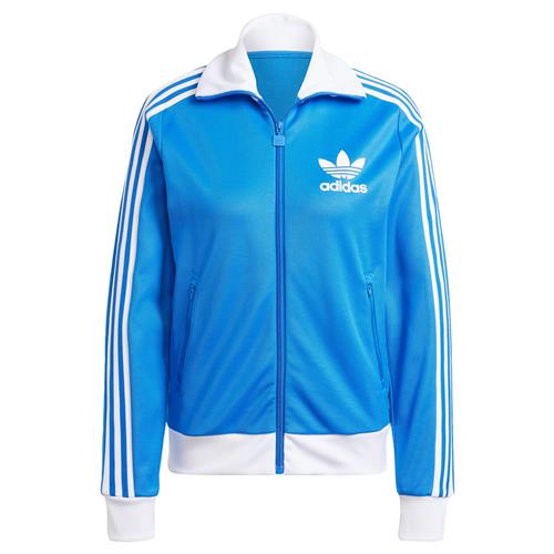 Se ADIDAS ORIGINALS Sweatjakke 'Beckenbauer'  azur / hvid ved About You