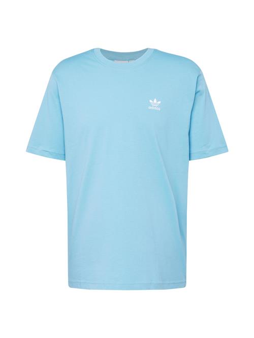 ADIDAS ORIGINALS Bluser & t-shirts 'Trefoil Essentials'  lyseblå / hvid