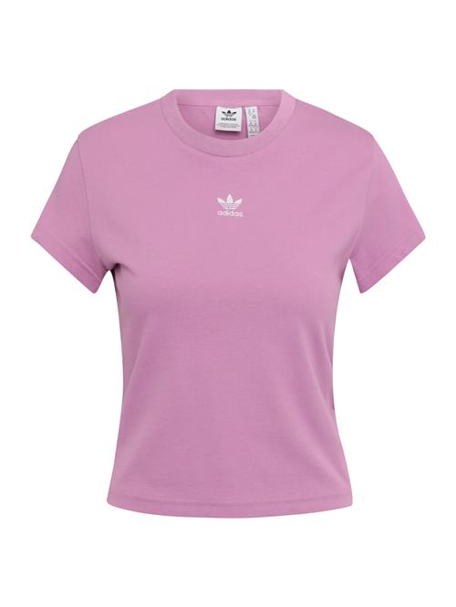 Se ADIDAS ORIGINALS Shirts 'Essentials'  orkidee / hvid ved About You