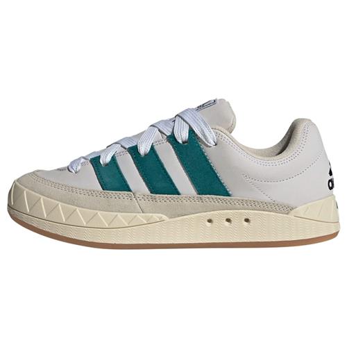 ADIDAS ORIGINALS Sneaker low 'Adimatic'  beige / mørkegrøn / offwhite