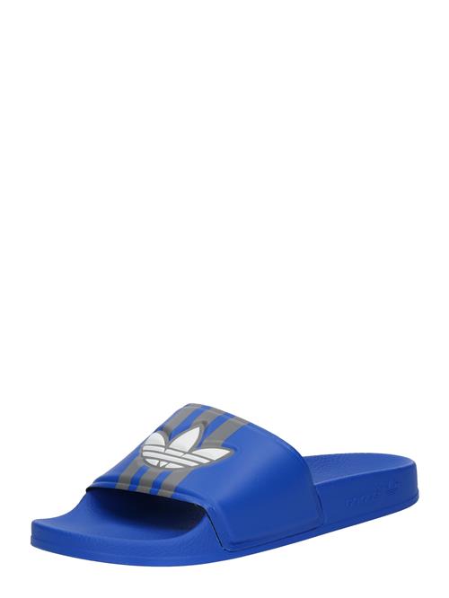 ADIDAS ORIGINALS Pantoletter 'Adilette'  koboltblåt / grafit / hvid