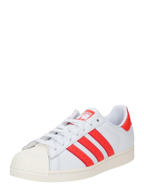 Se ADIDAS ORIGINALS Sneaker low 'SUPERSTAR'  blodrød / knaldrød / hvid ved About You