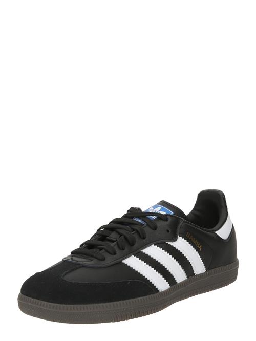 ADIDAS ORIGINALS Sneakers 'Samba'  blå / sort / hvid