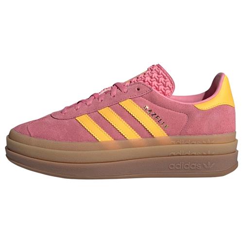 Se ADIDAS ORIGINALS Sneaker low 'Gazelle Bold'  gul / guld / pitaya ved About You