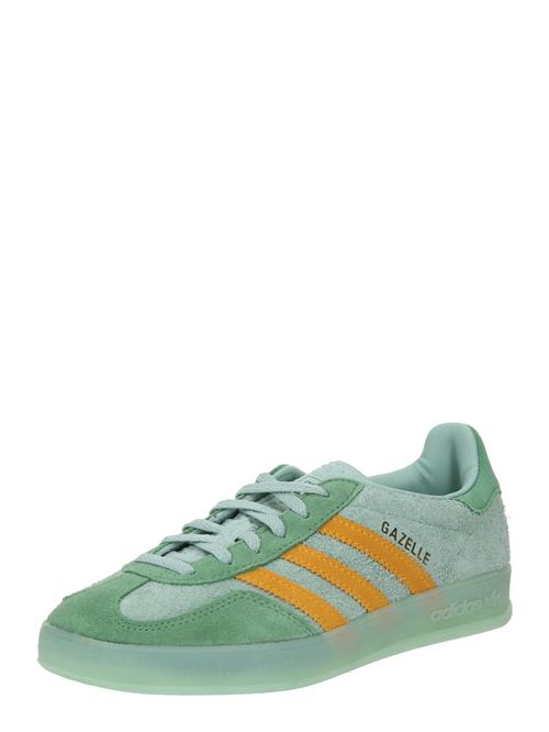 Se ADIDAS ORIGINALS Sneaker low 'Gazelle'  gylden gul / guld / mint / lysegrøn ved About You