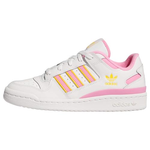 Se ADIDAS ORIGINALS Sneaker low 'Forum'  gul / orange / pink / hvid ved About You