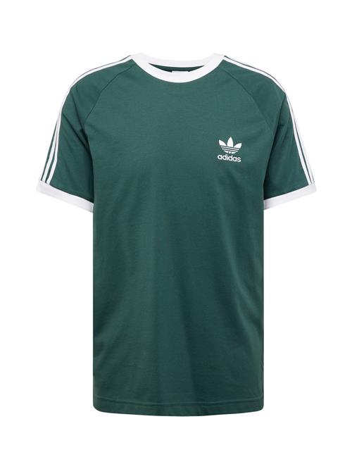 ADIDAS ORIGINALS Bluser & t-shirts 'Adicolor Classics'  smaragd / hvid