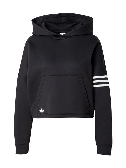 Se ADIDAS ORIGINALS Sweatshirt 'Neucl'  sort / hvid ved About You