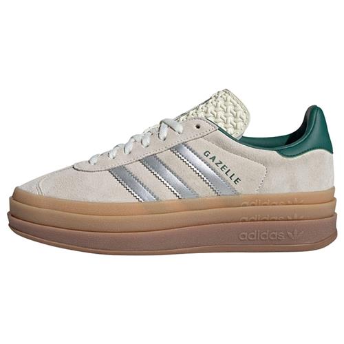 ADIDAS ORIGINALS Sneaker low 'GAZELE BOLD'  smaragd / sølv / hvid / offwhite