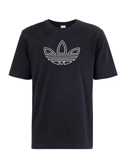 Se ADIDAS ORIGINALS Bluser & t-shirts 'OUTLINE'  sort / hvid ved About You