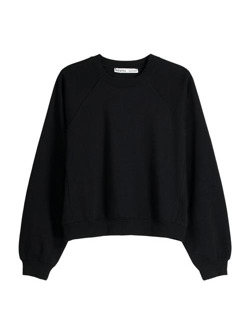 Bershka Sweatshirt  sort