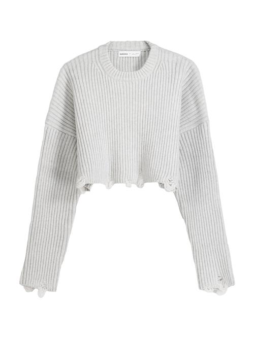 Se Bershka Pullover  grå-meleret ved About You