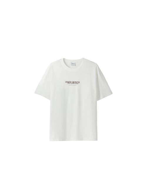 Bershka Bluser & t-shirts  sort / offwhite