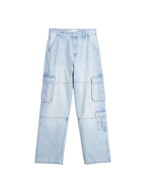 Bershka Cargojeans  blue denim