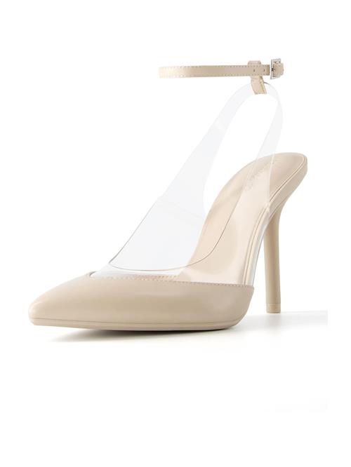 Bershka Slingpumps  transparent / uldhvid