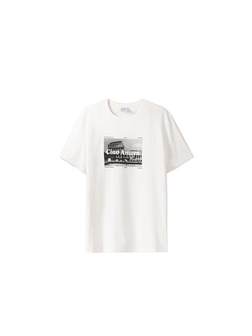 Se Bershka Bluser & t-shirts  sort / offwhite ved About You