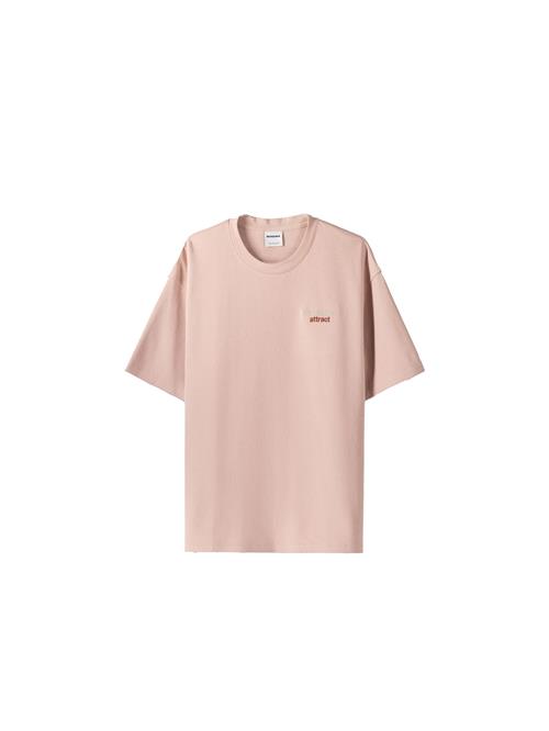 Se Bershka Bluser & t-shirts  ecru / brun / lyserød ved About You