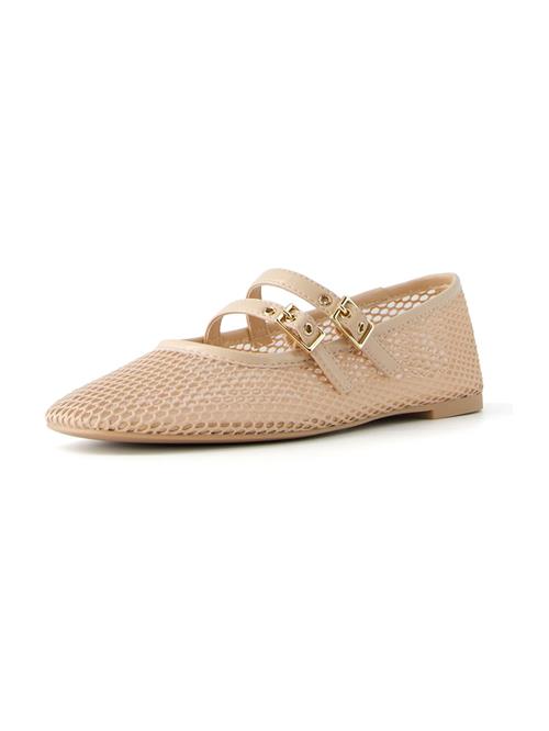 Bershka Ballerinasko med rem  beige