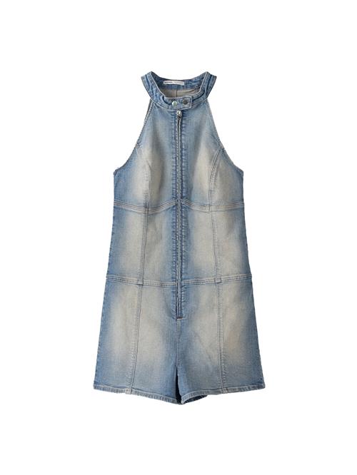 Se Bershka Jumpsuit  blue denim ved About You