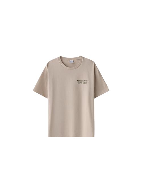 Bershka Bluser & t-shirts  beige / sort