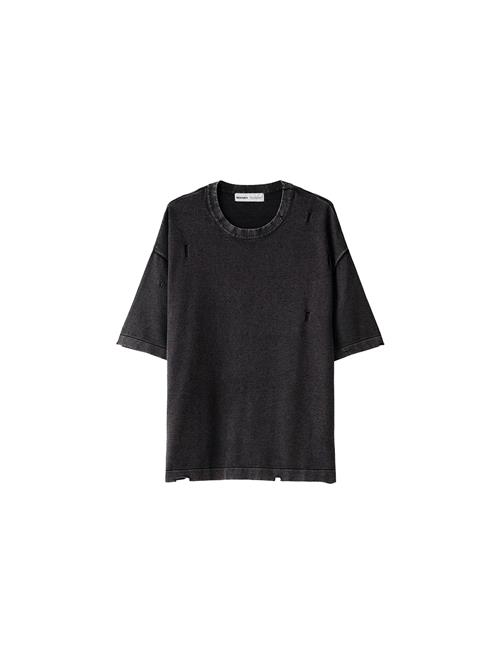 Bershka Bluser & t-shirts  sort