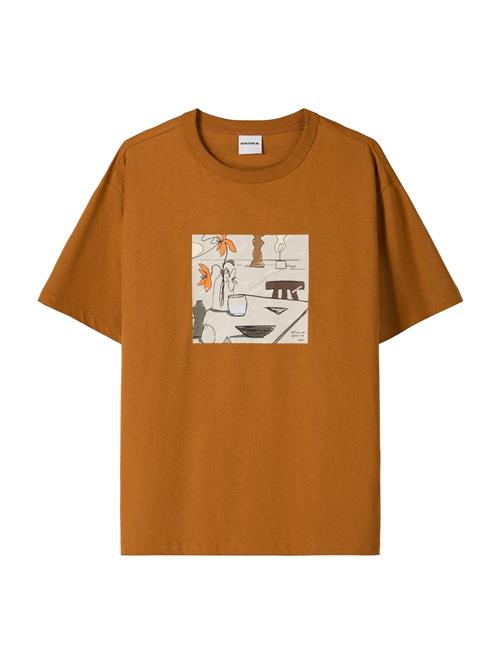 Bershka Bluser & t-shirts  brun / karamel / stone / orange