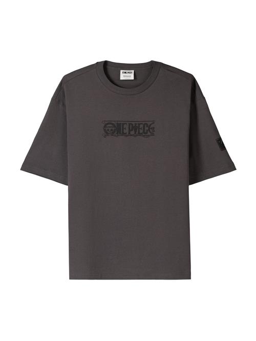 Bershka Bluser & t-shirts  mørkegrå / sort