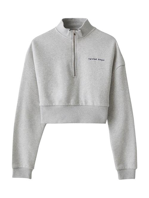 Se Bershka Sweatshirt  marin / grå ved About You