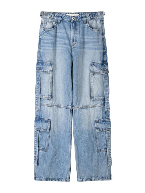 Bershka Cargojeans  blue denim