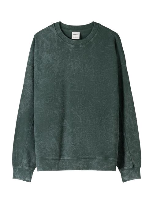 Se Bershka Sweatshirt  mørkegrøn ved About You