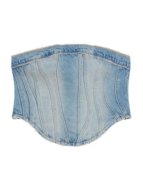 Bershka Overdel  blue denim