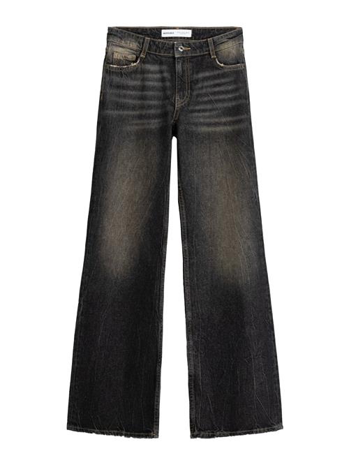 Se Bershka Jeans  taupe / black denim ved About You