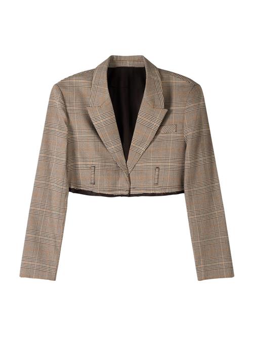 Se Bershka Blazer  lysebeige / brun ved About You