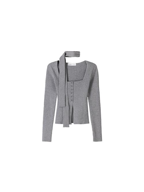 Bershka Cardigan  grå