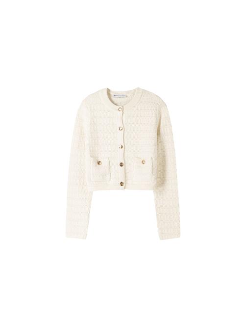 Bershka Cardigan  ecru