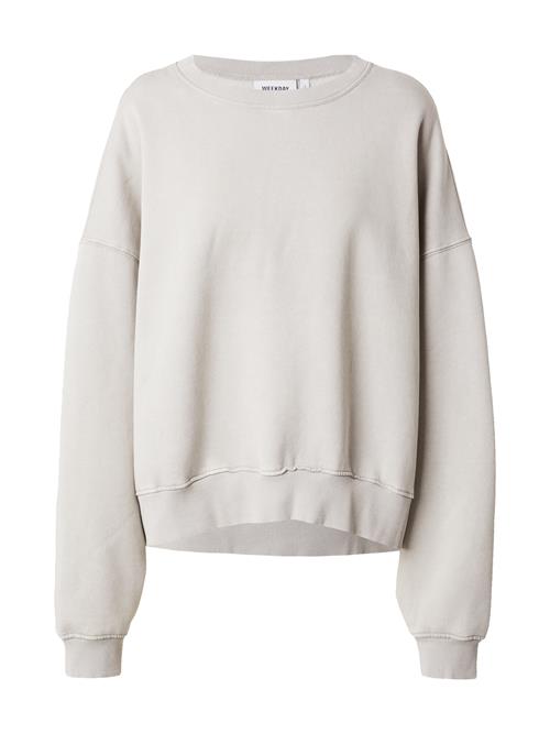 WEEKDAY Sweatshirt  stone