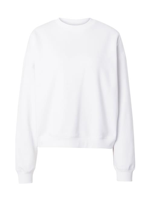 Se WEEKDAY Sweatshirt 'Essence Standard'  hvid ved About You