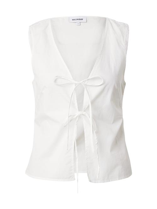 WEEKDAY Bluse 'Cecile'  hvid