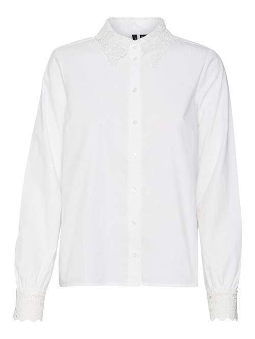 VERO MODA Bluse 'Connie'  offwhite