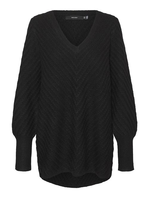 Se VERO MODA Pullover 'ANJASTINNA'  sort ved About You